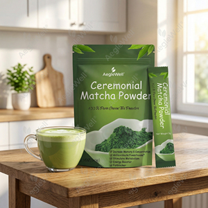 Aeglewell OEM/ODM Matcha Ceremonial en Polvo, Suplemento Natural Estimulante de Energía, Matcha en Polvo para Energía y <span class=keywords><strong>Metabolismo</strong></span> - Product Image 4