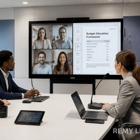Tableau interactif intelligent à écran plat LED, tableau numérique intelligent pour l'éducation numérique