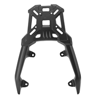 Support de bagages arrière premium anti-décoloration pour moto Honda ADV160 – Porte-bagages arrière étendu avec plaque de fixation