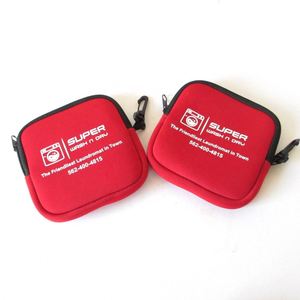 Wholesales Customized 2023 Promotional Monederos Card Wallet Bag Ke Neoprene <b>Cute</b> Mini Coin Pouch with Zipper Coin Bag - Product Image 5