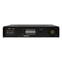Amplificateur de sonorisation professionnel 6 zones à tension constante 60-650W 70V 100V, à montage en rack - Offre Spéciale