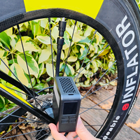 Pompe à air électrique portable haute pression 150 psi pour vélo, moto, vélo pliant, gonfleur de pneus