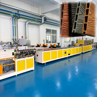 Máquina de Producción de Paneles de Madera Plástica (WPC) PP PE, Línea de Producción de Paneles para Terrazas y Paredes, Extrusora de Tableros para Ventanas y Puertas