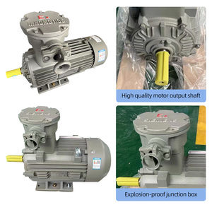 มอเตอร์อินโนโมติกส์ 0.75KW~315KW 3000 รอบต่อนาที ป้องกันการระเบิด แบบสามเฟส อะซิงโครนัส รุ่น IMB3 IC411 380V/660V 50HZ ประสิทธิภาพ IE3 - Product Image 1