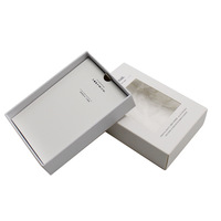 Boîte de papier d'emballage en carton rigide blanc fermeture magnétique ensemble de vernis à ongles à presser kit de cosmétique en papier boîte rigide avec insert