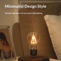 Lampe de chevet créative DIY à ampoule flottante à lévitation magnétique rétro en plastique, lampe de bureau futuriste, décoration d'intérieur, cadeau