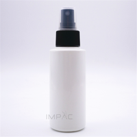 Flacon pulvérisateur de brume corporelle déodorante rond opaque vide de 100 ml en plastique, vente en gros
