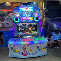 Console de jeu vidéo simulateur de ville de jouets fou avec système de paiement par pièces pour 3 joueurs, idéale pour les centres de jeux intérieurs