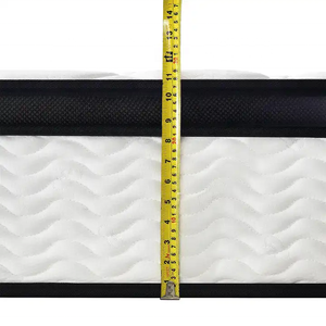 Tùy ChỉNh Nóng bán đồ nội thất khách sạn thoải mái nén Topper Nữ Hoàng Bộ nhớ Bọt Túi mùa xuân giường chất lượng Nệm giá trị - Product Image 4