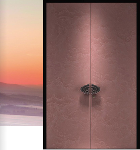 Sang trọng đôi cửa nhập thép không gỉ tùy chỉnh màu sắc chống trộm an ninh hiện đại chống cháy nổ kim loại bên ngoài khu dân cư - Product Image 5