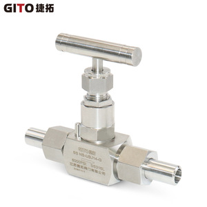 Vanne à opercule soudée haute pression DN10 avec tête sphérique, commande manuelle, conception à enfiler pour eau, huile, gaz à haute température - Product Image 2