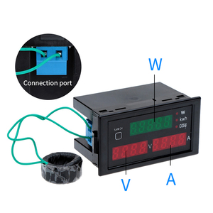 Đa Chức Năng Ac Dl69-2047 Điện Áp Hiện Tại Hệ Số Đo Điện Áp Ac80-300v Cuộn Cảm Lẫn Nhau Vôn Kế Kỹ Thuật Số Ampe Kế - Product Image 3