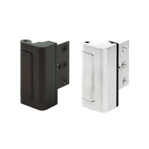WEKIS High <b>Security</b> to Your Home and Prevent Unauthorized Entry Defender <b>Security</b> Satin Nickel Aluminum Door Reinforcement - Product Image 3