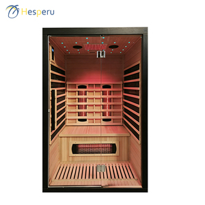 <span class=keywords><strong>Sauna</strong></span> sec infrarouge lointain pour 2 personnes en <span class=keywords><strong>bois</strong></span> massif pour usage domestique en intérieur - Product Image 2