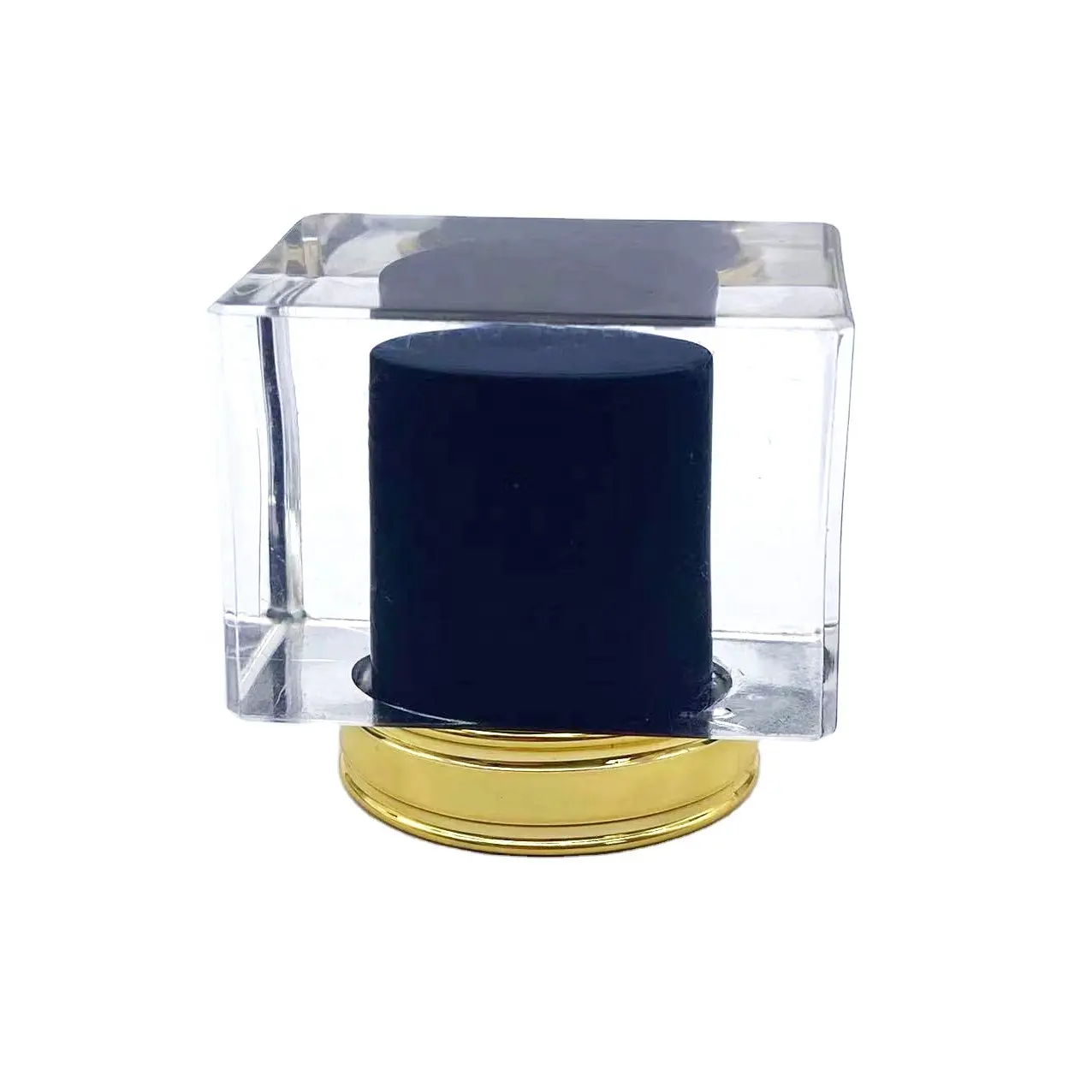 wholesale luxury perfume bottle cap creative custom transparent perfume cap