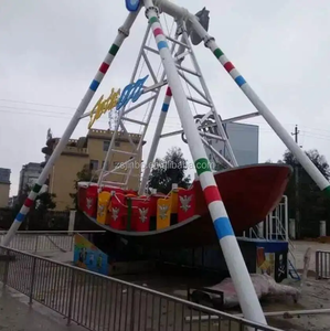 Ensemble de bateau pirate Mesiondy Pirate's Wharf Supply, œufs avec construction de bateau, amusement en plein air, <span class=keywords><strong>Kogo</strong></span> Bouncehouseantique Pirate Ship - Product Image 2
