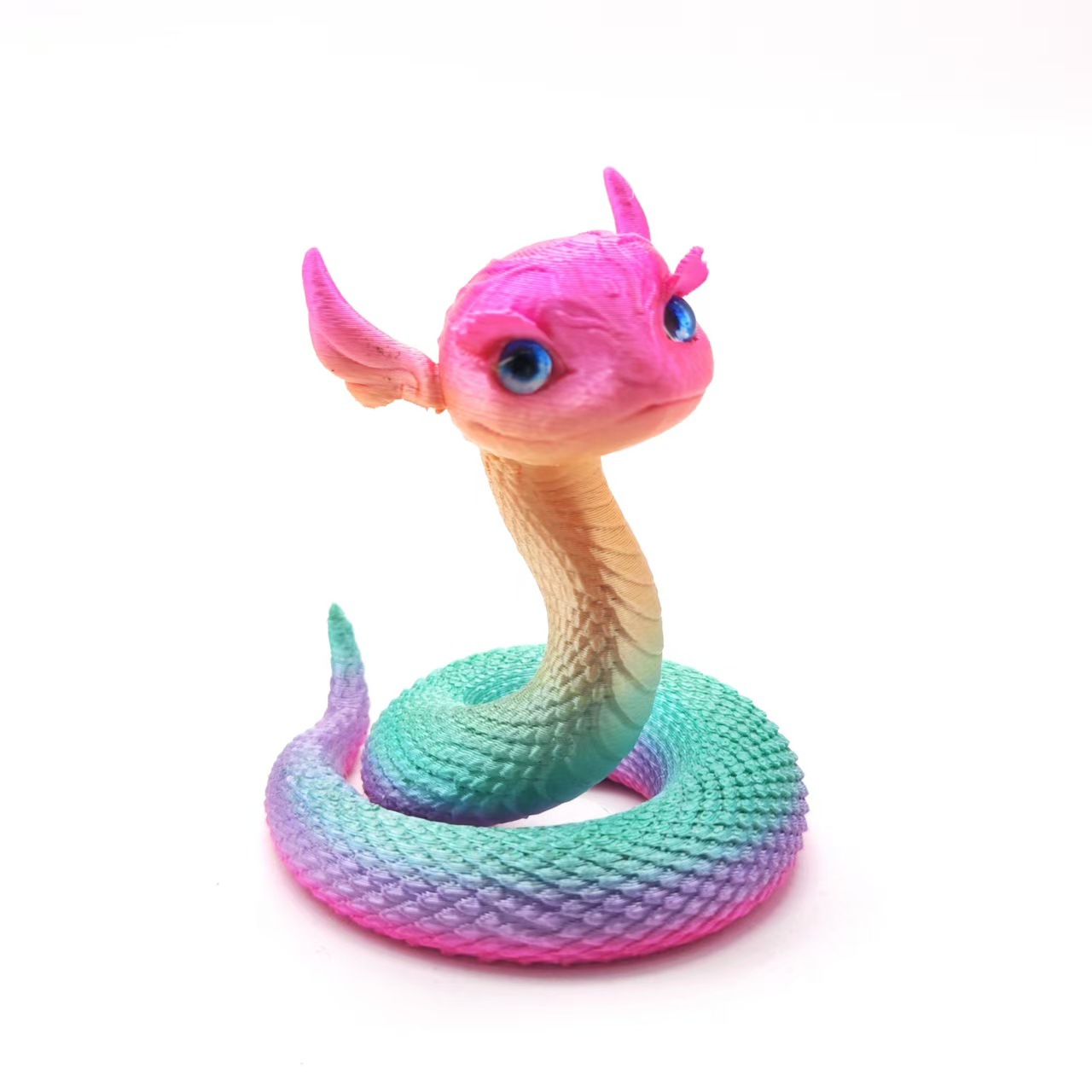 Candy-swallow day python-plate stand-random effect