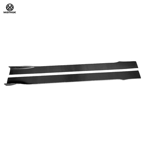 Minigonne laterali in vera fibra di carbonio stile <span class=keywords><strong>B</strong></span> per Mercedes Benz CLS Classe C218 2011-2017, labbro paraurti laterale - Product Image 3