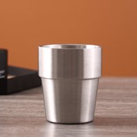 Vente en gros directe – Tasses isothermes empilables en acier inoxydable 304 à double paroi, pour bière, 170 ml, 260 ml, 300 ml, 350 ml, 450 ml