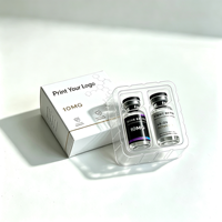 Étiquettes personnalisées pour petits flacons de peptides 3ml 5ml 10ml 20ml, autocollantes, imperméables, résistantes aux UV, en vinyle, avec logo de marque laser