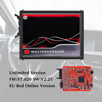 K-tag Original EU Placa Roja Ktag Programador de Tuning para Coche V7.020 Herramienta de Programación Ktag Master