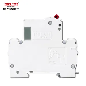 Delixi חשמלי מותג איכות 1P C40 C50 C63 AC MCB DZ47S מיניאטורי
