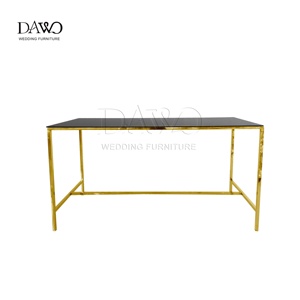 Ngoài Trời Đồ Nội Thất Thanh Sang Trọng Hiện Đại Quầy <span class=keywords><strong>Bar</strong></span> Dài Thép Không Gỉ Wedding <span class=keywords><strong>Bar</strong></span> Bảng - Product Image 4