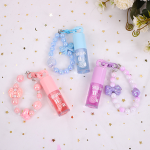 Thời trang 12 pcs dễ thương son bóng với DIY Keychain nuôi dưỡng dưỡng dưỡng ẩm môi dầu lỏng son bóng làm Kit - Product Image 2