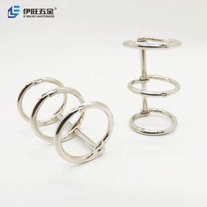 Silver Metal 2.5X25X40mm Loose Leaf Calendar Scrapbook <b>Binder</b> <b>Ring</b> - Product Image 3
