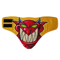 Winter wärmer Fleece Half Face Entwerfen Sie Ihre eigene Ski maske Sport Skifahren Wandern Radfahren Snowboard Grafik Ski masken Benutzer definiertes Logo