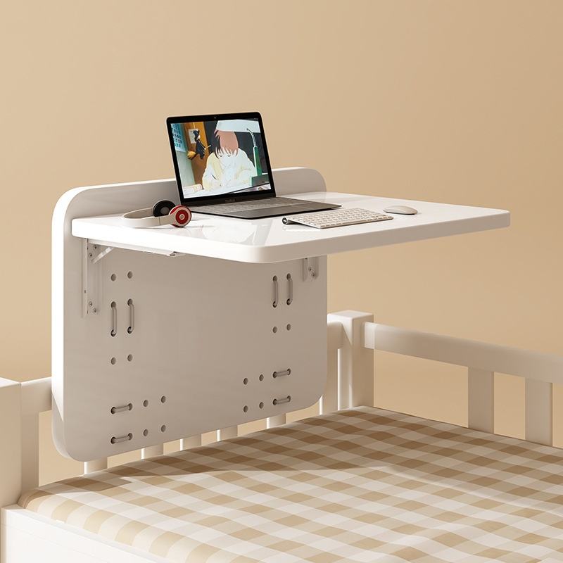 Lazy Computer Use Adjustable Modern Bed with Lazy Computer Desk & Foldable Bunk Bed