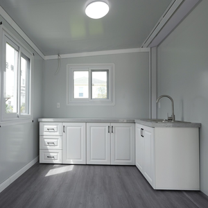 Grande maison préfabriquée 20FT 40FT, maison conteneur moderne, mobile, portable et de luxe - Product Image 4