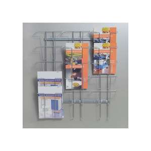 Portafolletos TWINCO H780xW710xD75mm No. de compartimentos 15 alambre - Product Image 1