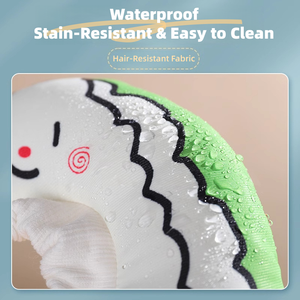 Collier stérilisé anti-léchage et anti-morsure <span class=keywords><strong>Elizabeth</strong></span> Circles, motif imprimé, coton doux, nylon, fermeture à bouton, écologique, pour petits chiens - Product Image 2