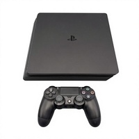Konsol Game TV PS4SLIM untuk Pro 1TB dengan Kontroler Berkabel Set Lengkap Kotak Asli /Kabel Daya/USB Teruji Sepenuhnya Konsol PS4
