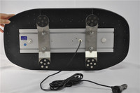 Mini Barra de luz de advertencia LED para techo de coche, 12V, 24V, luces estroboscópicas pequeñas impermeables para camiones de emergencia, policía de seguridad pública,
