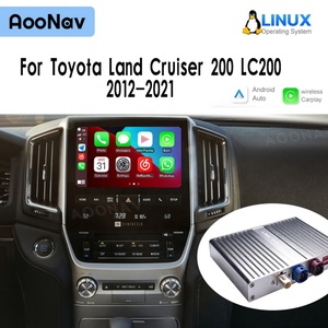 AOONAV Linux <b>System</b> for Toyota Alphard 2020-2023 Fit Original Car Screen <b>Wireless</b> Apple CarPlay Android Car Radio Adapter - Product Image 2