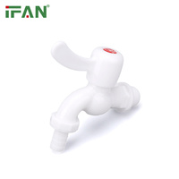 Échantillon Gratuit IFAN – Robinet d'Eau en Plastique, Matériaux de Plomberie PVC, Robinets PVC, Robinet d'Eau en Plastique 1/2 Pouce, Vanne de Robinet PVC
