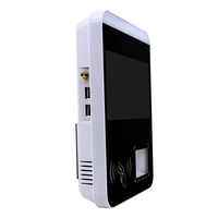 Validateur de bus Android 10 avec lecteur de carte NFC, scanner QR, GPS, 4G et reconnaissance faciale IA en option