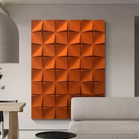 Personnalisé Moderne Simple Abstrait Oeuvre Entrée Peinture Suspendue Salon Sculpture Sur Bois Relief Coloré À La Main Décor Hôtel