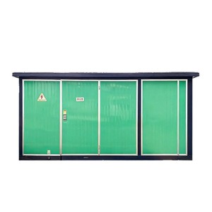 Poste de transformateur compact préfabriqué <span class=keywords><strong>triphasé</strong></span> à trois compartiments 12 kV 3150 kVA / Poste de transformateur extérieur de type boîtier XXH YB-12 - Product Image 1
