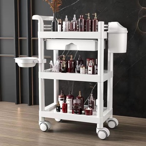 รถเข็นเสริมสวยเคลลี่แบบหลายชั้นเคลื่อนที่ได้สำหรับร้านเสริมสวย - Product Image 1