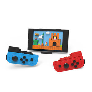 Set di Blocchi da Costruzione per Console di <span class=keywords><strong>Gioco</strong></span> Retrò, Modello <span class=keywords><strong>in</strong></span> Mattoncini di Console Pixel, Giocattolo da Collezione per Adulti - Product Image 6