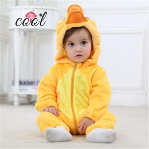 Set di vestiti per bambini nuovi nati animali all'ingrosso vestiti per bambini nuovi nati vestiti a manica lunga in pile con cappuccio - Product Image 6