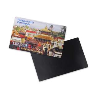 Aimants de réfrigérateur en plastique personnalisés en gros, aimants de réfrigérateur en PVC personnalisés, souvenirs italiens - Product Image 2