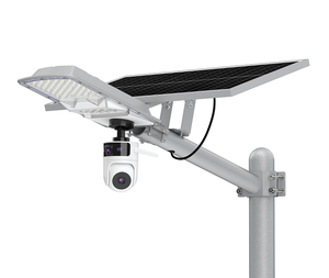 Système de caméra de sécurité <span class=keywords><strong>CCTV</strong></span> sans fil 1080p, indice de protection IP65, éclairage solaire de rue, source lumineuse LED, utilisation en jardin, 4 canaux, garantie 5 ans, ETL - Product Image 6
