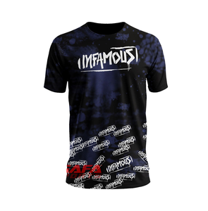 เสื้อเพนท์บอลลายไทไดสีดำน้ำเงิน ดีไซน์พิเศษ พิมพ์ลายตามสั่ง สำหรับกีฬายิงปืนกลางแจ้ง - Product Image 1