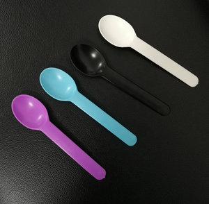 ช้อนพลาสติกทำจากแป้งข้าวโพด ขนาด 6.0 นิ้ว ปลอดสาร BPA ย่อยสลายได้ สำหรับไอศกรีมและโยเกิร์ต-แจกเป็นของขวัญ - Product Image 3