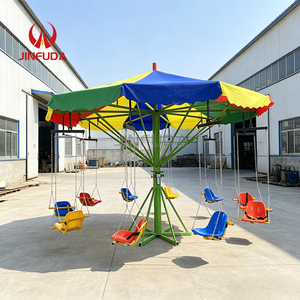 Silla Voladora Giratoria Eléctrica para Niños de 12 Plazas, Atracción de Diversión para Parques de Atracciones al Aire Libre - Product Image 6