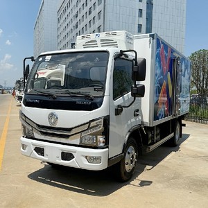 รถบรรทุกตู้เย็นตงเฟิงใหม่ 4x2 5 ตัน รถตู้ไอศกรีมขับเคลื่อน 4*2 ระบบทำความเย็น รถตู้ขนส่งอาหาร - Product Image 3